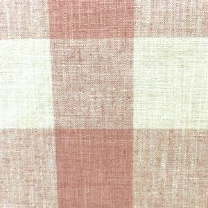 Check Please Plus - Coral - Discount Designer Fabric - fabrichousenashville.com