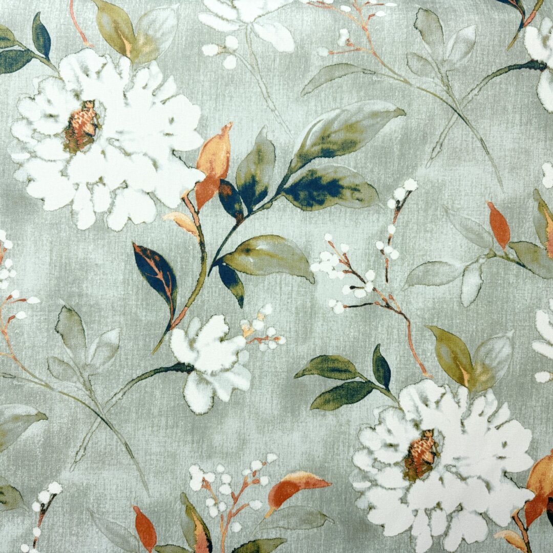 Rosella - Fogmist - Designer Fabric from Online Fabric Store