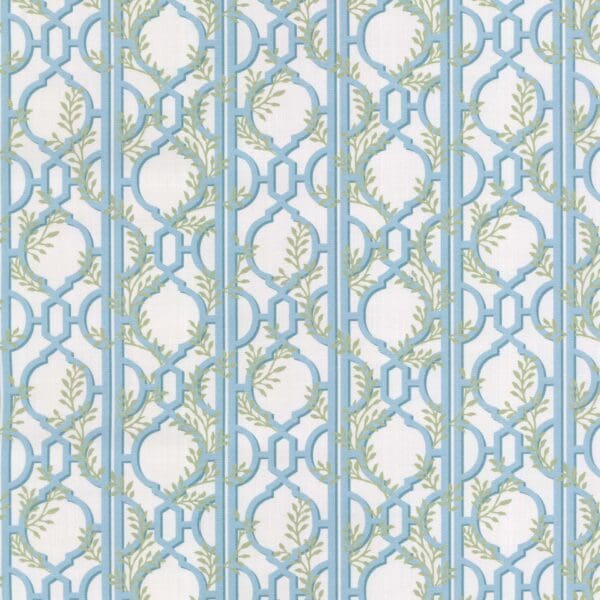 LAH Colette - Blue Green - Designer Fabric from Online Fabric Store