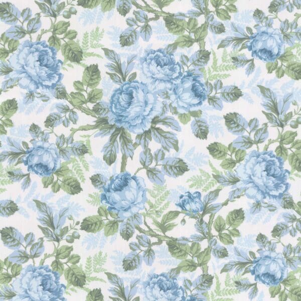 LAH Margot - Blue Green - Designer Fabric from Online Fabric Store