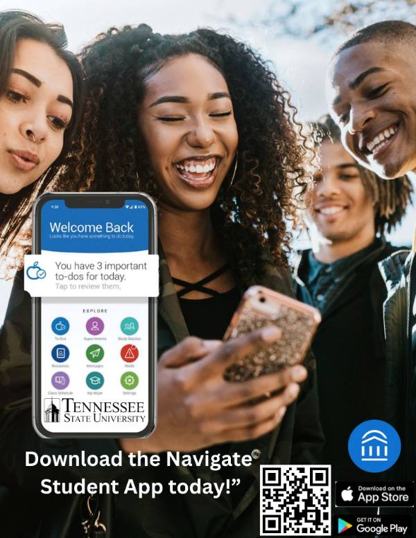 Photo of people enjoying using the Navigate360 app on a phone.