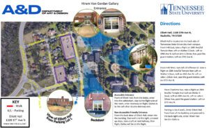 Map of Elliott Hall at TSU
