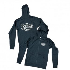 Stage Full Zip Hoodie Black