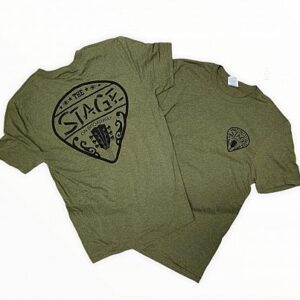 Green Guitar Pick T