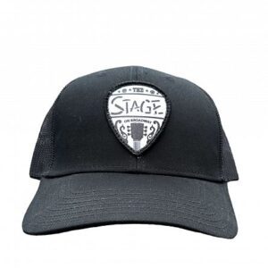 All Black Guitar Pic Hat