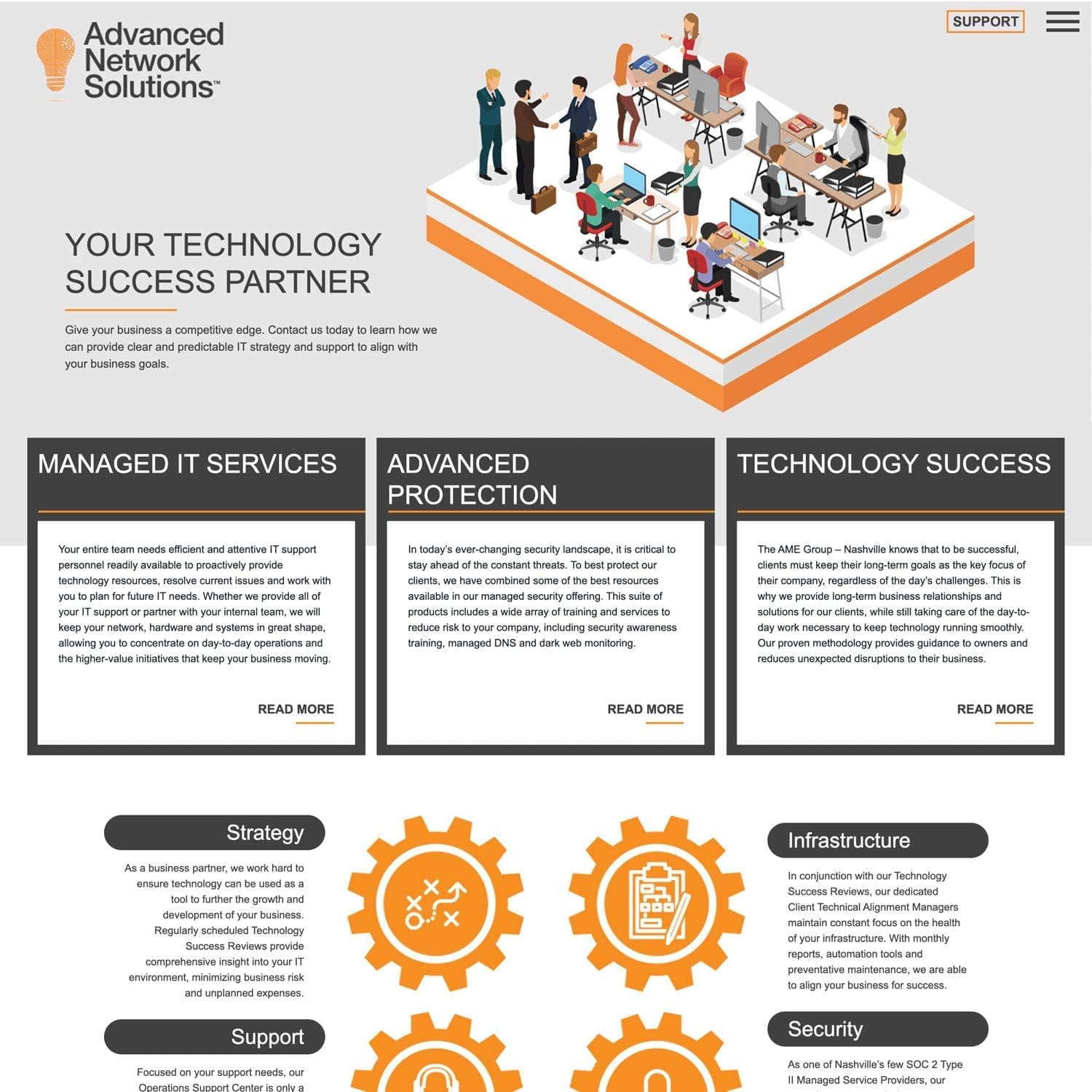 Advanced Network Solutions, Home Page - Nashville Website Design & Digital Marketing, SEO