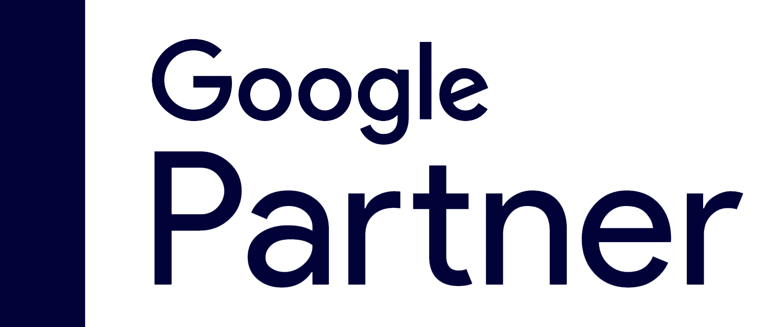 GOOGLE PARTNER LOGO NAVY