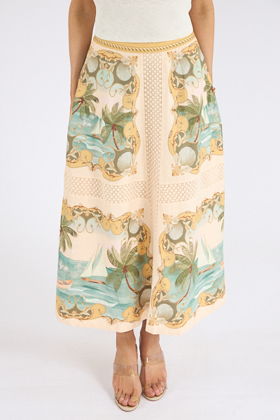 Royal Sea Multicolor Crochet Midi, Farm Rio, e.Allen, Nashville, Franklin, murfreesboro